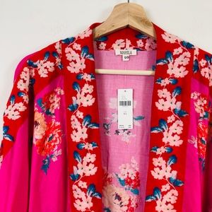 rae floral jacket kimono